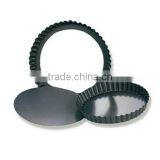 Aluminium Non-stick Round Fluted Tart Mould With Removable Bottom thumbnail-3