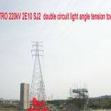 MEGATRO 220kV 2E10 SJ2 Double Circuit Light Angle Tension Tower thumbnail-1