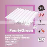 Polycarbonate Sheet (Corrugated Pearly GREEN GRECA) thumbnail-1