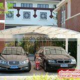 White Metal Frame Aluminum Carport Prices With Polycarbonate Sheet,car Wash Canopy for Sale,retractable Carport thumbnail-3