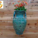 Delicated Glazed Flower Vase to Decorate Your Table thumbnail-2