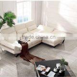Bisini Simple Design Living Room White Sofa, L Shape Living Room Sofa thumbnail-1