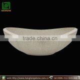Oval Shaped Natural Granite Bathtub thumbnail-1