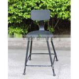 Furniture Metal Bar Stool Seat Chair Industrial Vintage Classic Style thumbnail-2