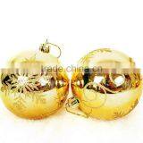 Wholesale Cheap Christmas Tree Ornaments Golden Christmas Ball thumbnail-2