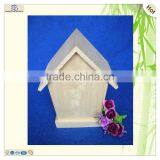 Hot Selling Eco-friendly Outdoor Decorating Polished Wooden Bird House thumbnail-4