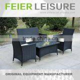 FEIER A6010CH Wicker Personal Coffee Pitcher Dining Set thumbnail-1