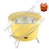 2015 Hot Selling 28cm Three Legs Bucket/portable BBQ GRILL With Iron Handle thumbnail-1