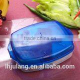 BPA-Free Plastic Lunch Box 3 Compartments Lunch Box thumbnail-1