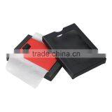 Color Customized Men's 100% Leather Slim Flip Wallet With Money Clip and Pull Tab thumbnail-5