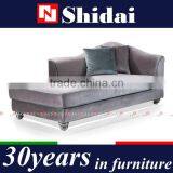 3pc Modern Micro Suede Sofa and Love Seat Living Room Furniture Set - Grey thumbnail-4