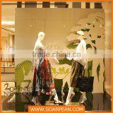 Fashion Cloth Store Wood Carving Craft
