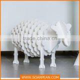 Bespoke Decorative 3 D Paper Sheep Artificial Sheep
