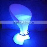 Hot Sale! Commerical Nightclub Beautiful Lighting Classic Plastic LED Bar Stool With 16 Colors Change thumbnail-2