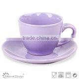 Cup Saucer Solid Colour High Quality Modern Design Wholesale Top Sale thumbnail-3