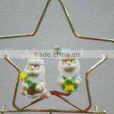 Acrylic Decorative Snowman Balance Mobile Desk Toys thumbnail-2