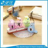 Promotional Kid's Gift Lovely Bird Shape Clock Model Plastic Mechanical Pencil Sharpener With Two-hole thumbnail-3
