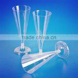 High Quality Unbreakable Clored Champagne Flut , Party Supply Long Stem Chamgne Glass for Holiday Decoration thumbnail-6