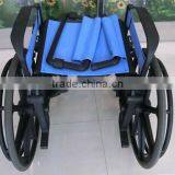 Rehabilitation Therapy Supplies Topmedi TAW950BEF1 Plastic Manual Handicapped Wheelchair Made in China thumbnail-4