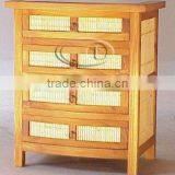 BAMBOO CHEST 4 DRAWERS thumbnail-1