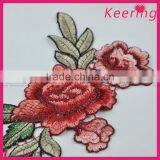 Flower Embroidery Patch Custom Design for Clothing WEF-017 thumbnail-2
