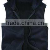 2016 Mens Sleeveless Hoodies Fashion Casual Sports Sweatshirt thumbnail-2