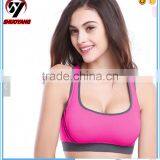 2017 High Quality Fitness Sports Wear Breathable Sexy Women Sports Bra thumbnail-1