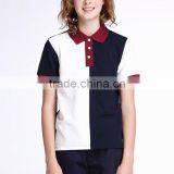 School Students' Short Sleeve T-shirts Wear Summer Colored Children's Polo Shirts and Sweat Shirts Custom thumbnail-4