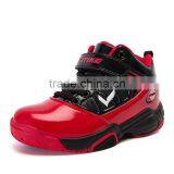 China Brand Sport Cheap Basketball Shoes Sneakers Sample for Children, High Top Kids Basket Ball Shoe for Girls Boys Best thumbnail-2