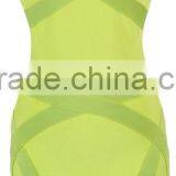 Light Green Criss Cross Bandage Dress 2014 New Style HL Spaghetti Strap Evening Party Pencil Dress thumbnail-4