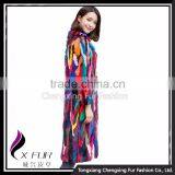 CX-G-A-33 Autumn New Design European Luxury Elegant Regular Style Ladies Mink Fur Coat thumbnail-4