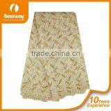 Factory Wholesale African Heavy Lace Fabric CP0035-1 African Guipure Lace Fabric For Party thumbnail-4