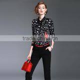 Maxnegio Long Sleeve Latest Blouse Office Printed Designs thumbnail-4