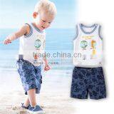 Wholesale Baby Boy Children Organic Cotton Toddler Baby Clothing