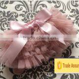 Wholesale Fashion Boutique Chiffon Baby Clothes Tutu Baby Bloomer Multi-layer Ruffle Baby Party Bloomer thumbnail-5