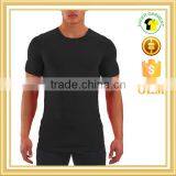 Mens Gym Wear Fitness Clothing Polyester Muscle Fit t Shirt Wholesale China thumbnail-3