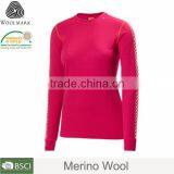 Merino Wool Women Long Johns Heated Thermal Underwear thumbnail-2