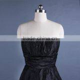 Black Strapless Strapless Evening Dress thumbnail-6
