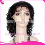 High quality dyeable and bleachable u part human hair topper wig