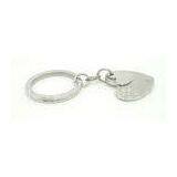 White Metal Stamping Stainless Steel Keyrings / 316 stainless steel jewelry