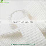 Waffle Cotton Embroidered Robe and Waffle Bathrobe for Couple Shawl/kinomo Style Robe thumbnail-4