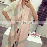 Solid Cashmere Textile Scarf Shawl Autumn for Women Cape Fringe Fashion Scarves thumbnail-2