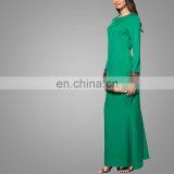 Wholesale Fashion Green Beaded Mermaid Latest Kebaya Modern Design Baju Kurung From Manxun thumbnail-2