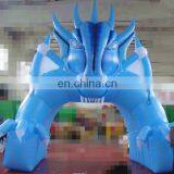 inflatable dragon tunnel inflatable football mascot for sports event