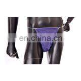 Nonwoven Disposable Spa Sexy Blue G-string for Male thumbnail-6
