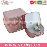 Mini Paper Cardboard Toy Suitcase Boxes