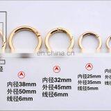 Hot Sale Bag Fittings Decorative Metal Spring O Ring thumbnail-4