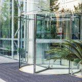 CRYSTAL REVOLVING DOOR
