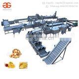 Manufacturing Fully Automatic Sweet Fresh French Fries Frying Making Production Line Fried Potato Chips Stick Machine Price thumbnail-2