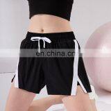 High Quality Custom Women Drawstring Yoga Running Shorts Women's Shorts thumbnail-6